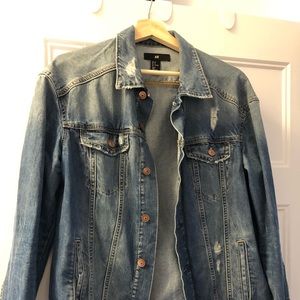 Distressed Jean Jacket